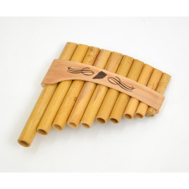 Roumaines Curved 10 Note Panpipes 